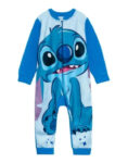 PIJAMA ENTERIZO POLAR STITCH AZUL DISÑEY OFICIAL