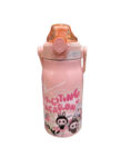 BOTELLA TERMICA DE ACERO INOXIDABLE LABUBU ROSA