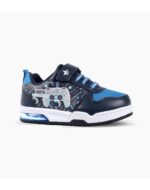 ZAPATILLAS FOOTY PLUS GAMER AZUL CON LUZ AL PISAR (22-30)