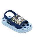 SANDALIAS DE GOMA GRENDENE MICKEY AZUL LUNARES (17-24)