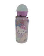 BOTELLA KITTY FLORES