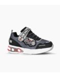 ZAPATILLAS FOOTY JOYSTICK GAMER PRO NEGRO CON LUZ AL PISAR (28-34)