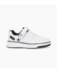 ZAPATILLAS FOOTY KICKS ODAIBA BLANCO/NEGRO (26-32)