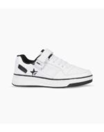 ZAPATILLAS FOOTY KICKS ODAIBA BLANCO/NEGRO (26-32)