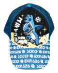 GORRO VERANO STITCH AZUL CON RED