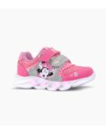 ZAPATILLAS FOOTY MINNIE CUTEST FUCSIA CON LUZ AL PISAR (22-26)