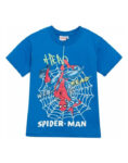 REMERA MANGA CORTA MARVEL SPIDERMAN TELARAÑA AZUL