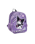 MOCHILA12" SANRIO LICENCIA OFICIAL KUROMI ROCK WABRO