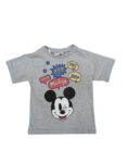REMERA MANGA CORTA MICKEY MOUSE BLANCA (2-4)