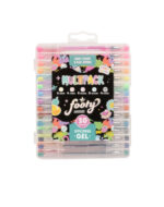 MULTIPACK 30 LAPICERAS GEL NEON, COLOR, PASTEL, GLITTER Y METALIZADAS FOOTY DOODLES