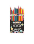 MULTIPACK LAPICES DE COLORES X18 METALICO, NEON, COLOR FOOTY