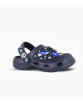 SUECOS DE GOMA CLOGS FOOTY COPA PELOTA AZUL CON LUZ (25-34)