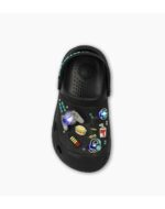 SUECOS DE GOMA CLOGS FOOTY GAMER NEGRO CON LUZ (25-34) - Imagen 3