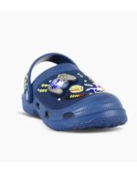 SUECOS DE GOMA CLOGS FOOTY GAMER AZUL CON LUZ (25-34) - Imagen 2