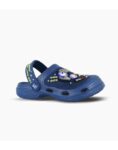 SUECOS DE GOMA CLOGS FOOTY GAMER AZUL CON LUZ (25-34)