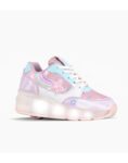 ZAPATILLAS FOOTY ROLLER FULL OF STARS BLANCO CON LUCES LED RECARGABLE (28-36)