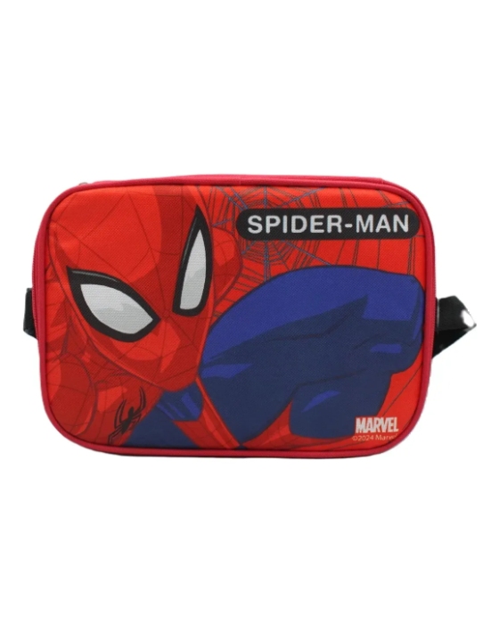 D_NQ_NP_2X_638852-MLA94363911921_102025-F LUNCHERA TERMICA LICENCIA MARVEL SPIDERMAN HOMBRE ARAÑA - Imagen 1