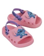SANDALIAS DE GOMA GRENDENE STITCH ROSA (17-24)