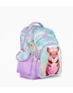 MOCHILA FOOTY ESPALDA 18" PULGADAS CAPYBARA LILA - Imagen 2