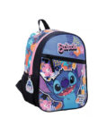 MOCHILA 12" STITCH FLORES CELESTE LICENCIA DISNEY WABRO