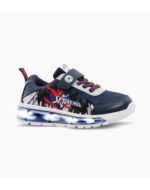 ZAPATILLAS FOOTY PLUS SPIDERMAN HEROIC AZUL LUCES AL PISAR (25-30)