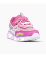 ZAPATILLAS FOOTY MINI SKY UNICORNIO ROSA LUZ AL PISAR (22-26) - Imagen 2