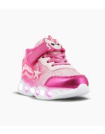 ZAPATILLAS FOOTY MINI SUPER STAR FUCSIA LUZ AL PISAR (22-26) - Imagen 2