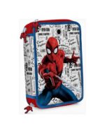 CARTUCHERA DE SPIDERMAN TRES PISOS