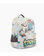 MOCHILA FOOTY ESPALDA 18" CONEJO STREET GRIS - Imagen 2