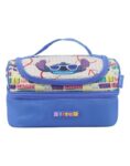 LUNCHERA TERMICA STITCH CON LENTES Y BRILLOS