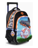 MOCHILA FOOTY CARRO 18″ CHAMPIONS BOTIN NEGRO - Imagen 2