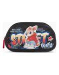 CARTUCHERA FOOTY DOBLE CIERRE STREET CONEJO NEGRO