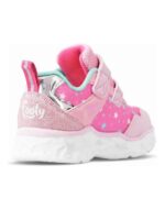 ZAPATILLAS FOOTY MINI DOGGY PERRITO ROSA CON LUZ AL PISAR (22-26) - Imagen 2