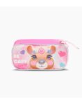 CARTUCHERA FOOTY CIERRES CAPYBARA FUCSIA