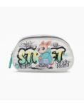 CARTUCHERA FOOTY DOBLE CIERRE STREET CONEJO GRIS