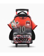 MOCHILA FOOTY CARRO 18″ DREAM TEAM FUTBOL ROJO
