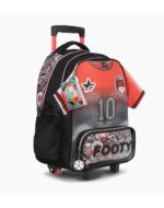 MOCHILA FOOTY CARRO 18″ DREAM TEAM FUTBOL ROJO - Imagen 2