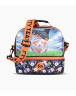 LUNCHERA FOOTY TERMICA 2 COMPARTIMIENTOS CHAMPIONS LEAGUE NEGRO BOTIN