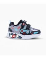 ZAPATILLAS FOOTY JOYSTICK POWER AZUL CON LUZ AL PISAR (27-34)