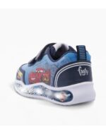 ZAPATILLAS FOOTY PLUS CARS ADVENTURE AZUL CON LUZ AL PISAR (23-28) - Imagen 2