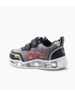 ZAPATILLAS FOOTY PLUS CARS ADVENTURE NEGRO CON LUZ AL PISAR (23-28) - Imagen 2
