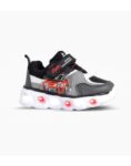 ZAPATILLAS FOOTY MINI CARS RACE ROJO CON LUZ AL PISAR (22-26)
