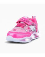 ZAPATILLAS FOOTY PLUS HELLO KITTY HEART ROSA LUCES AL PISAR (23-28) - Imagen 2