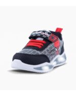 ZAPATILLAS FOOTY PLUS SPIDERMAN UNIVERSE NEGRO LUCES AL PISAR (25-30) - Imagen 2