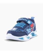 ZAPATILLAS FOOTY PLUS SPIDERMAN UNIVERSE AZUL LUCES AL PISAR (25-30) - Imagen 2
