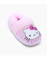 PANTUFLAS FOOTY HELLO KITTY ROSA (25-36)