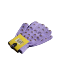GUANTES LILA CON CORAZONES