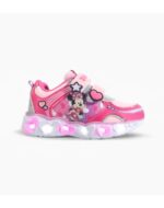 ZAPATILLAS FOOTY MINNIE STAR FUCSIA CON LUZ AL PISAR (22-26)