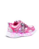 ZAPATILLAS FOOTY MINNIE STAR FUCSIA CON LUZ AL PISAR (22-26) - Imagen 2