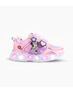 ZAPATILLAS FOOTY MINNIE STAR ROSA CON LUZ AL PISAR (22-26)